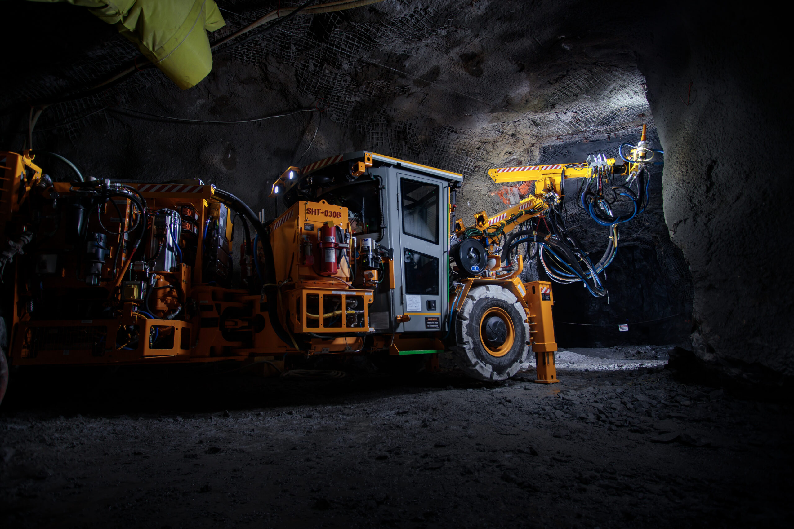 Workshop with precision machinery used for heavy plant repair and component fabrication